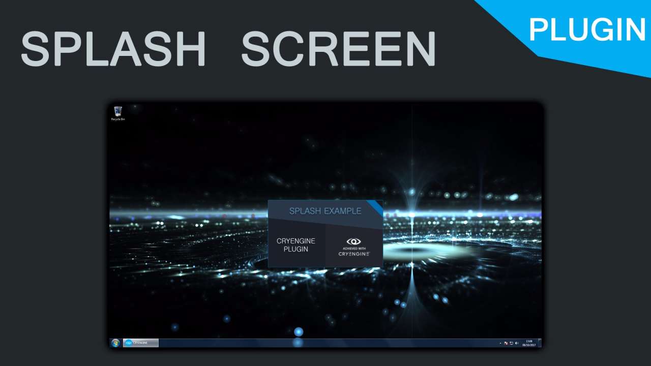 Splash Screen Example 1